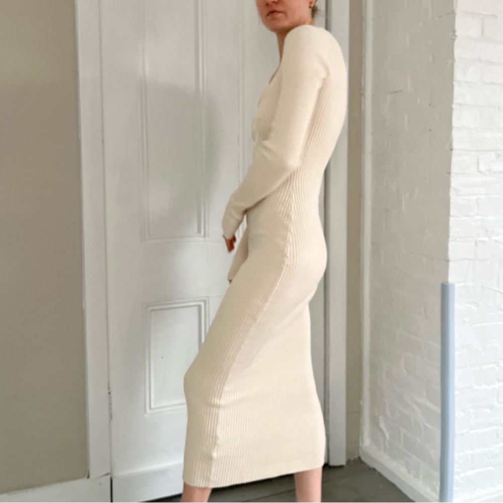 H&M Ribbed Midi Dress - Picture 9 of 9